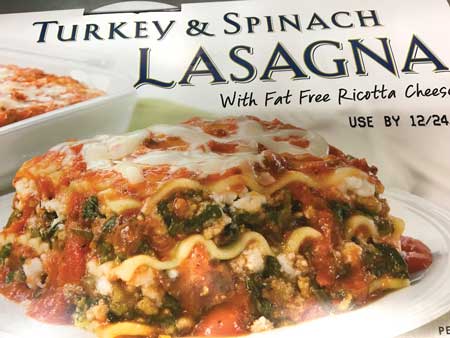 Turkey and Spinach Lasagna