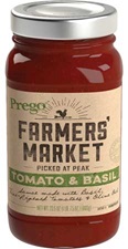 Prego Farmers’ Market sauce