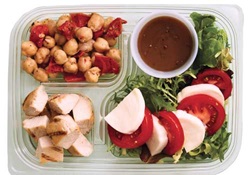 Au Bon Pain’s Bon To Go Caprese Chicken meal