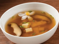 Tofu in soup