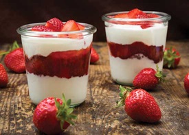 Strawberry parfait