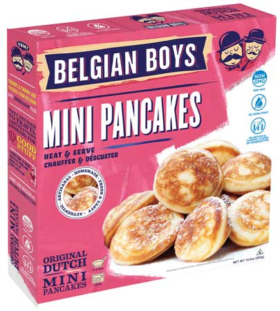 Belgian Boys’ Mini Pancakes