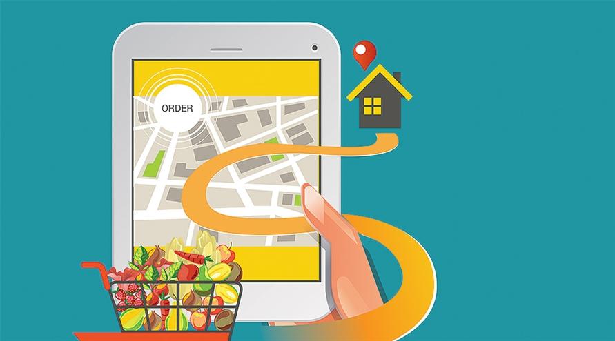 App for food delivery