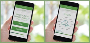 FlavorWiki on smartphone.