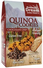 Quinoa gluten-free cookies from Andean Dream
