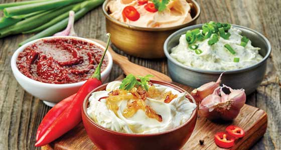 Edlong sauces and dips