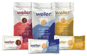 CBD Coconut Bites are infused with CBD from Weller.