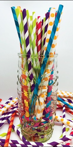 Rhino brand paper straws