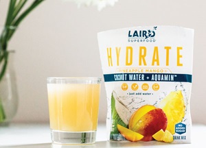 Laird Superfood’s HYDRATE coconut waters