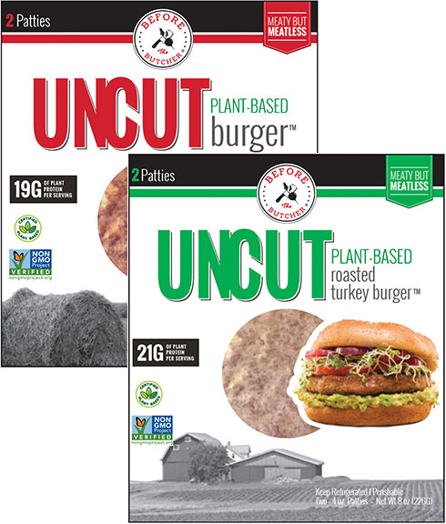 Uncut Family of Alt Protein Burgers