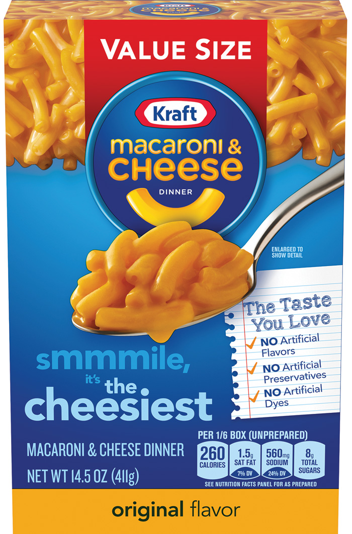 Familiar Favorite: Kraft Mac & Cheese