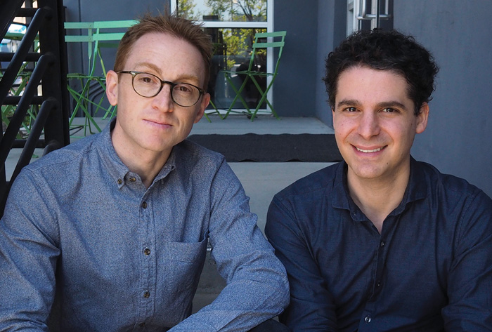 For Wild Type cofounders Justin Kolbeck (left) and Arye Elfenbein
