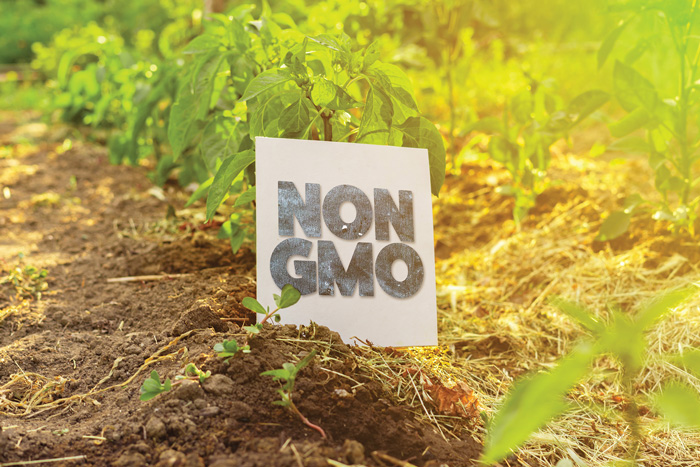 Non GMO sign