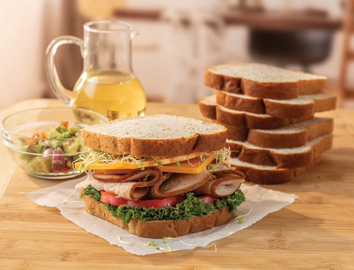 Sandwiches made with Carb Smart bread
