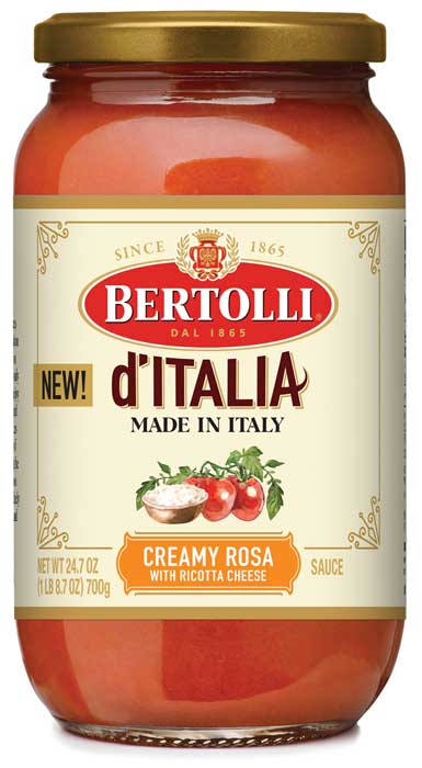 Bertolli d’Italia Creamy Rosa sauce 
