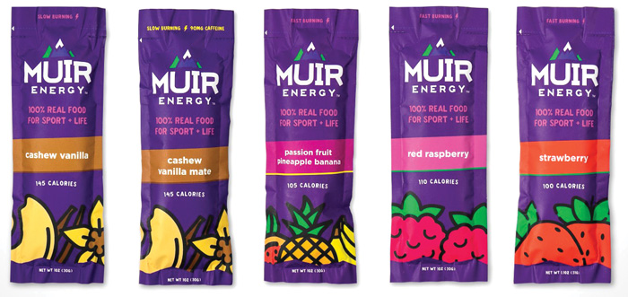 Muir’s Energy Gels 