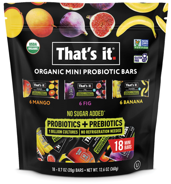 That’s it Organic Mini Probiotic Bars 