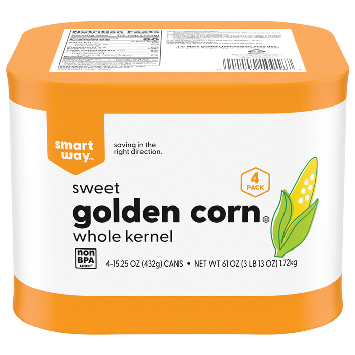 Kroger’s private label Smart Way products Sweet Golden Corn