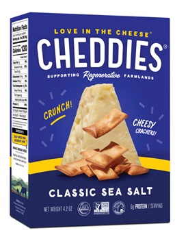 Cheddies cheese crackers Classic Sea Salt