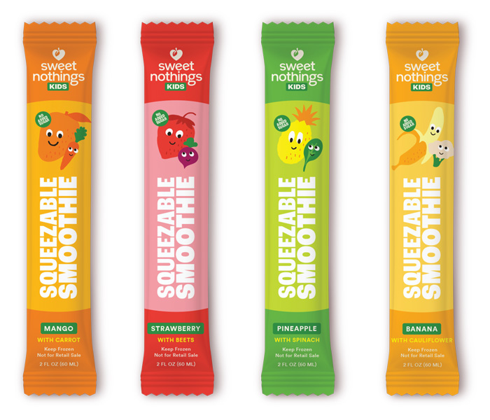 Sweet Nothings Kids Squeezable Smoothies