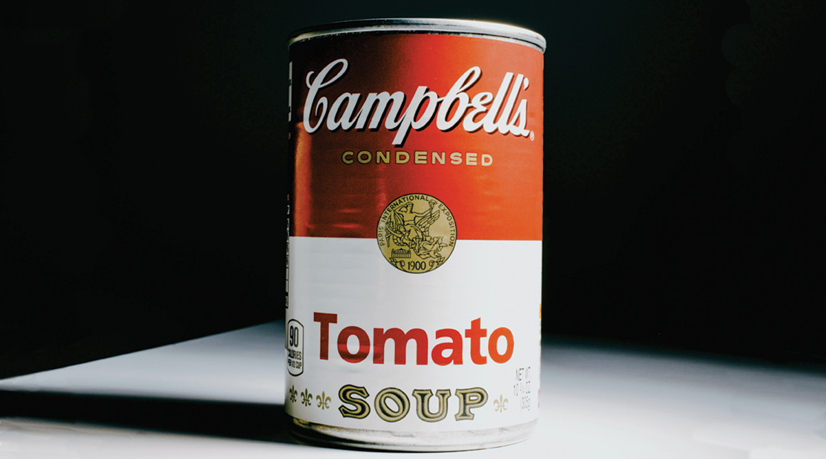 Campbell's Tomato Soup can