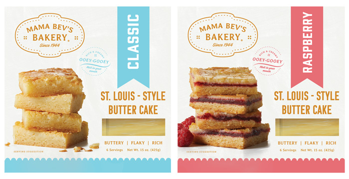 Mama Bev’s Bakery  Classic and Raspberry butter cakes