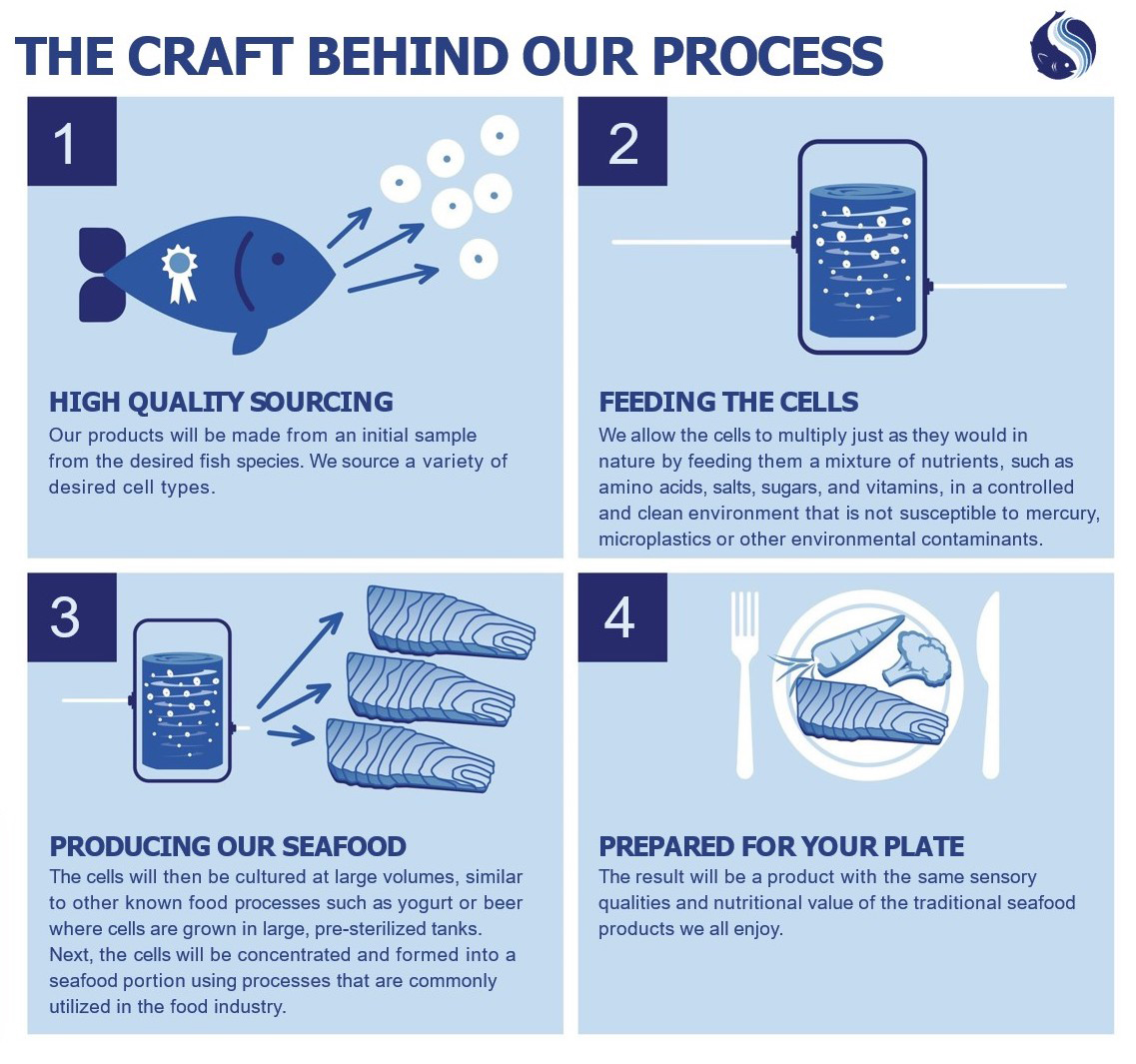 The craft behind BlueNalu's process.