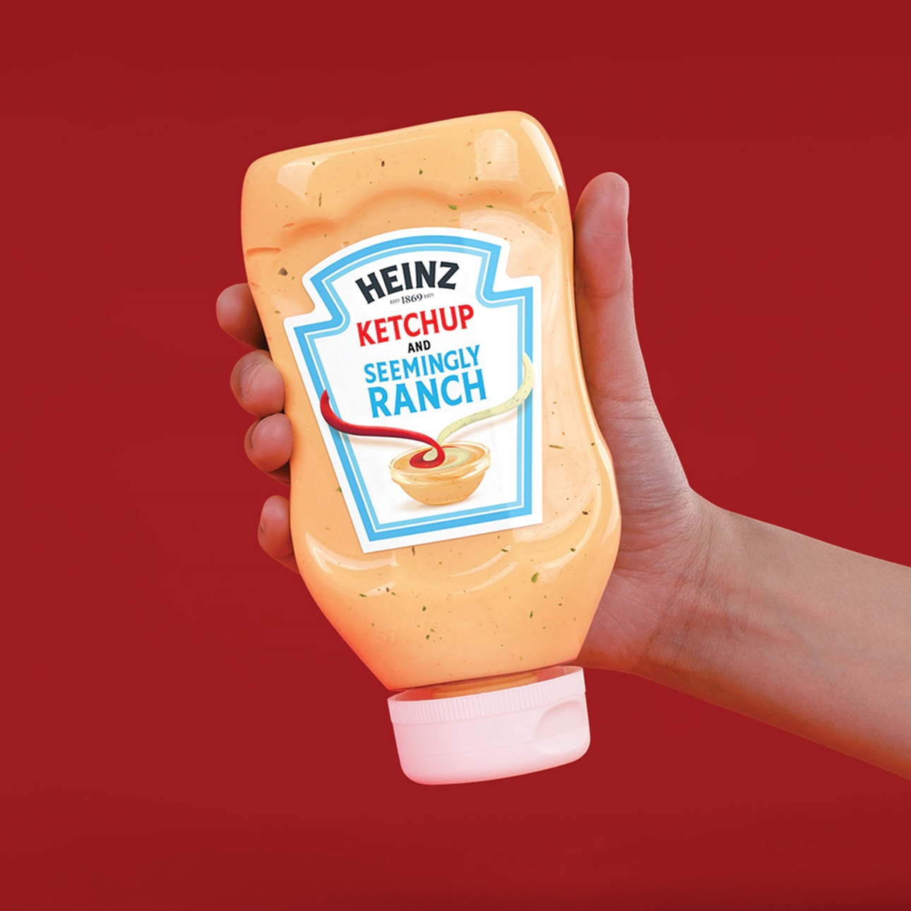 Kraft Heinz limited-edition Ketchup and Seemingly Ranch sauce