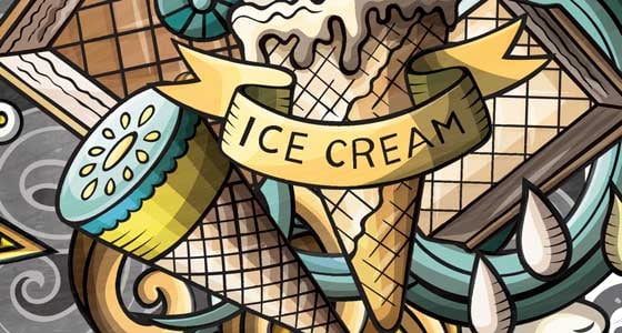 Varieties of frozen desserts