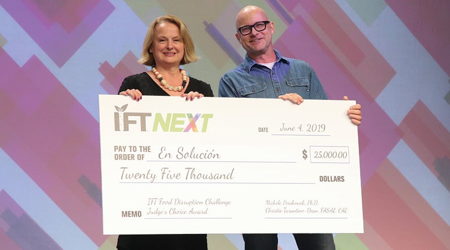 En Solucion wins IFT's Food Disruption Challenge