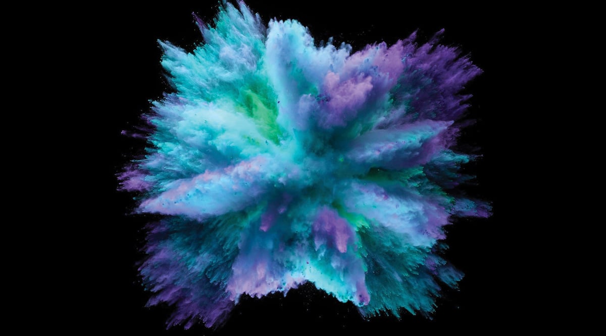 Explosion of Color.