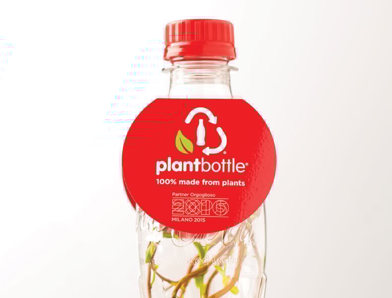 Bioderived Plastic Bottle