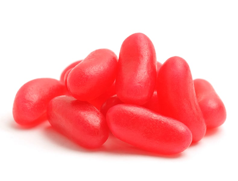 red jelly beans