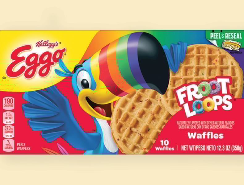 Kellogg’s Eggo Froot Loops Waffles