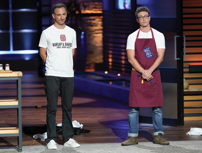 Ori Zohar (left) and Ethan Frisch, cofounders and co-CEOs of Burlap & Barrel