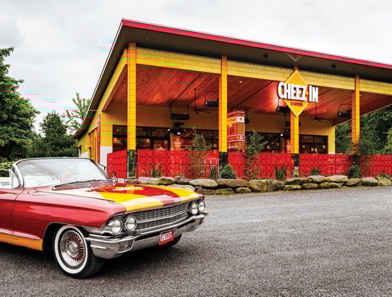 The Cheez-In Diner pop-up restaurant