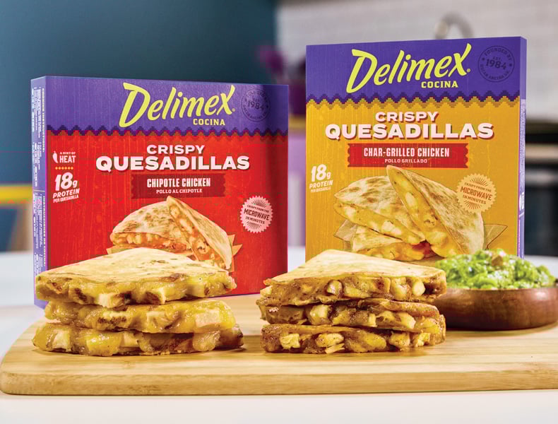 Delimex Crispy Quesadillas