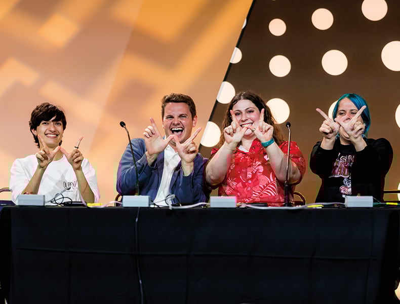 2024 College Bowl champions from the University of Wisconsin