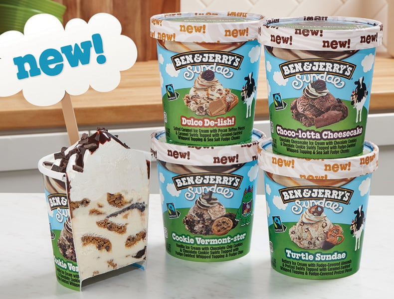 new Ben & Jerry’s Sundae line