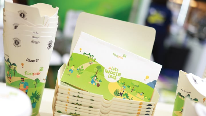 Examples of APP-Foopak packaging.