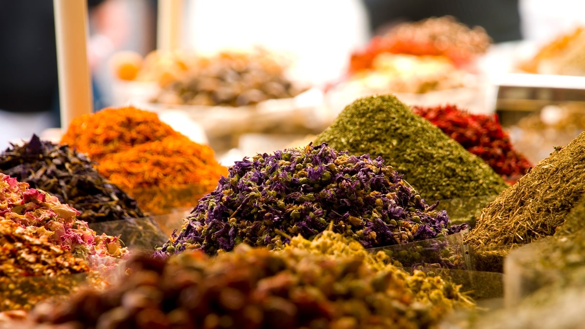 Spice store in Dubai; United Arab Emirates.