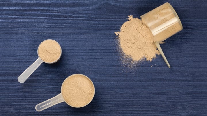 Fermented ingredient powders, fermentation-derived ingredient powders.