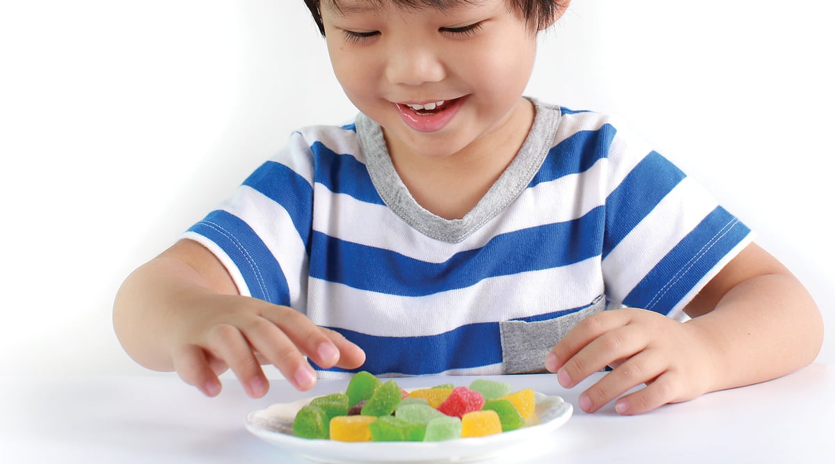 Child with Candy