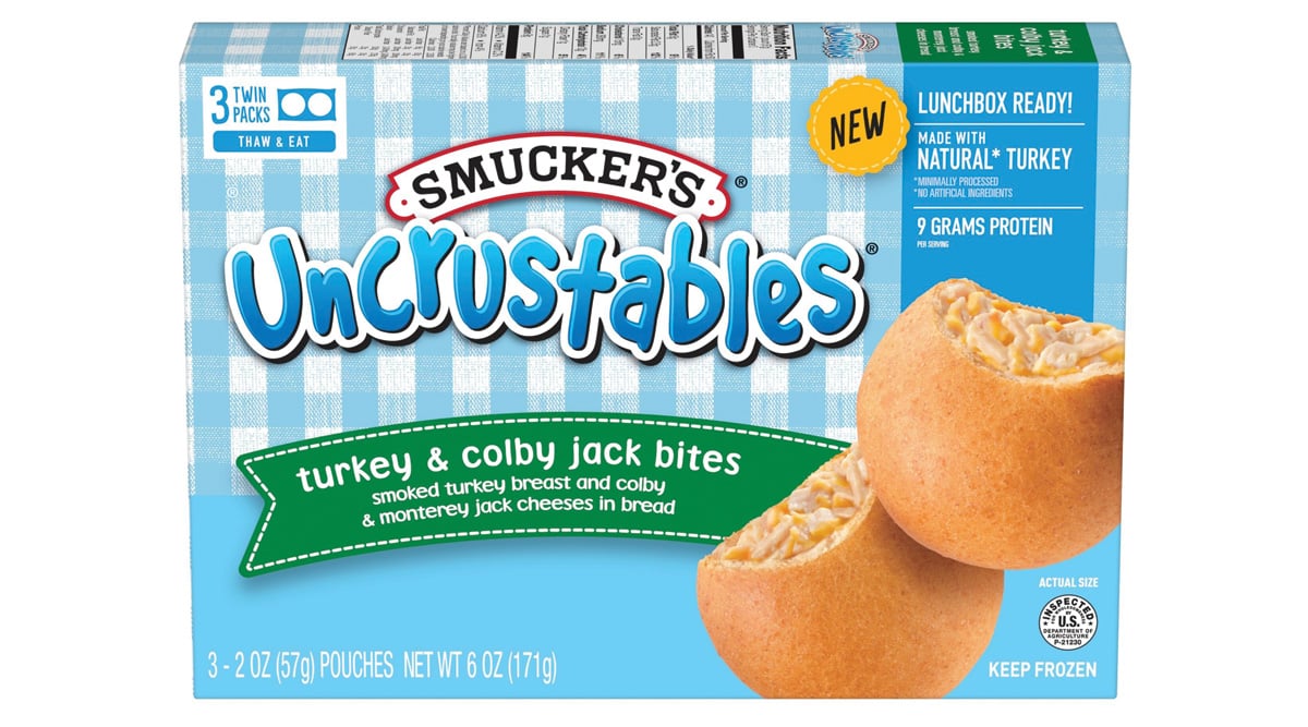 Smucker’s Uncrustables Turkey & Colby Jack Bites