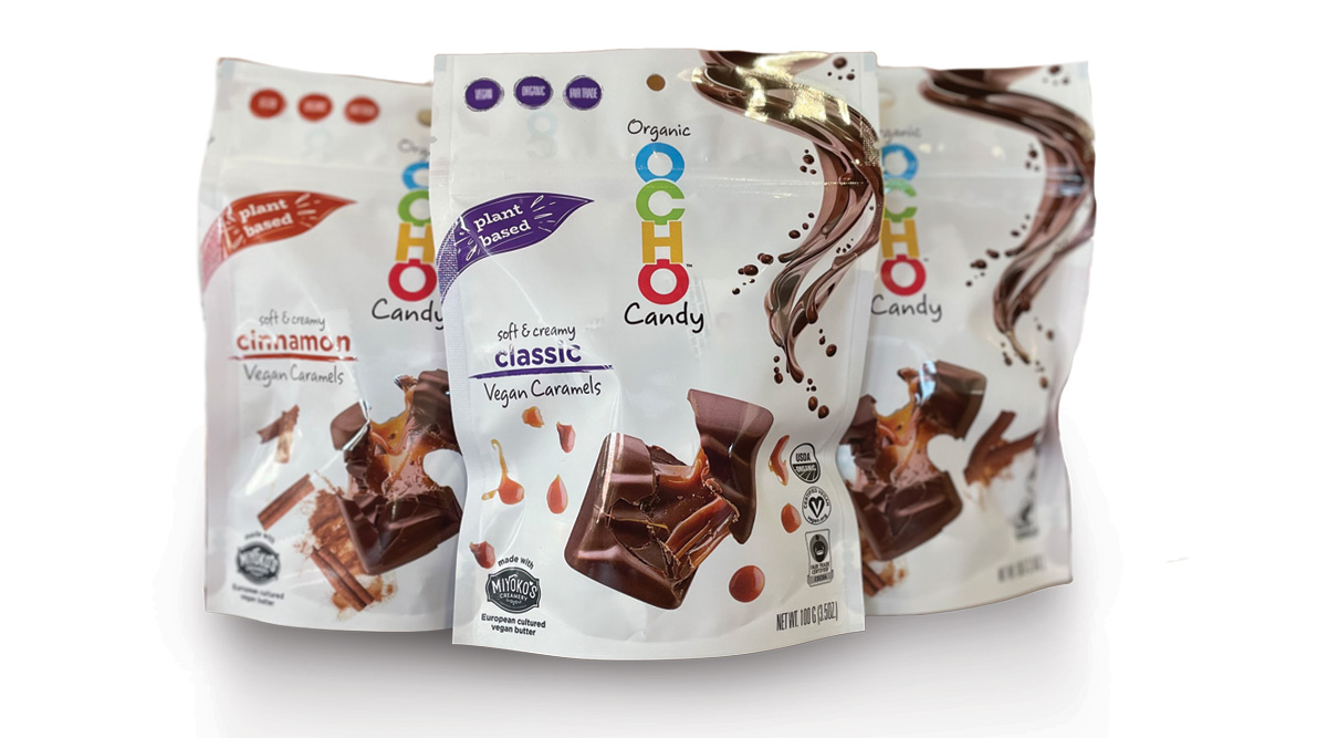 OCHO plant-based caramels