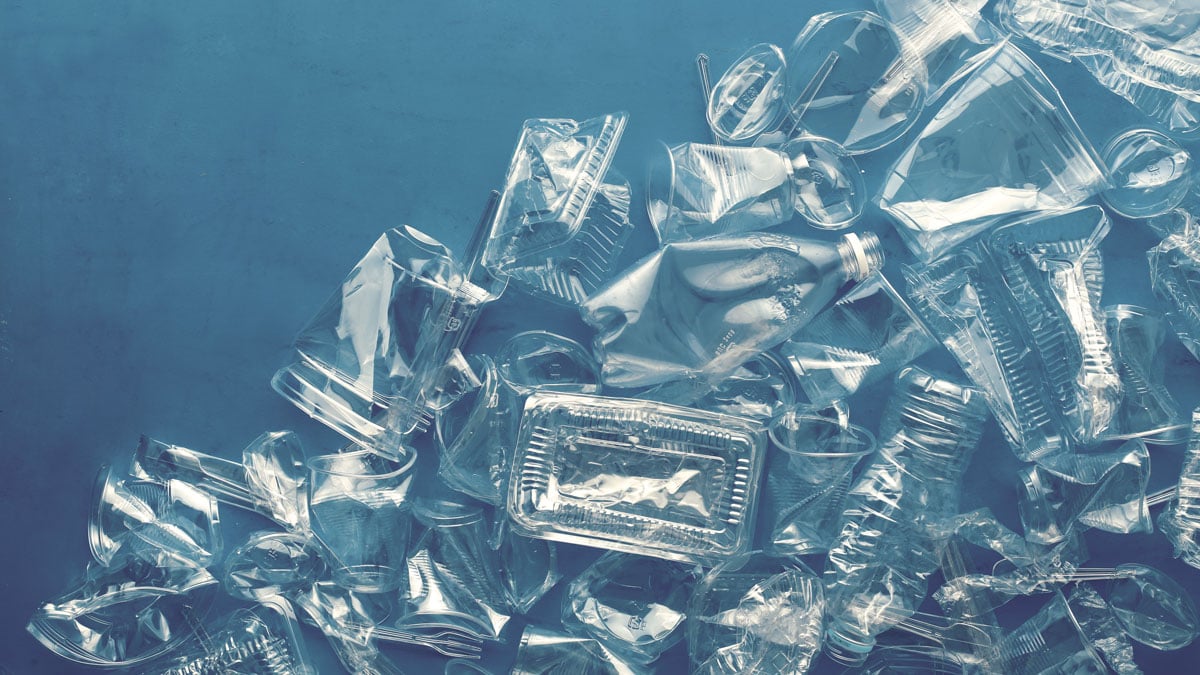 plastic packaging. © AleksandarGeorgiev/E+/Getty Images