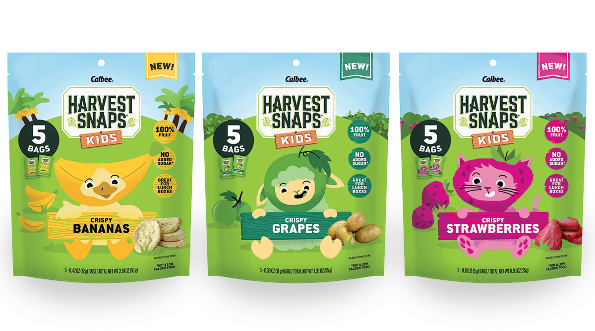 Calbee America's Harvest Snaps Kids Crispy Fruit Snacks
