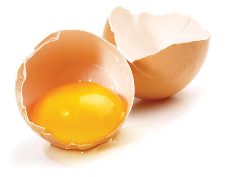 Cracked egg