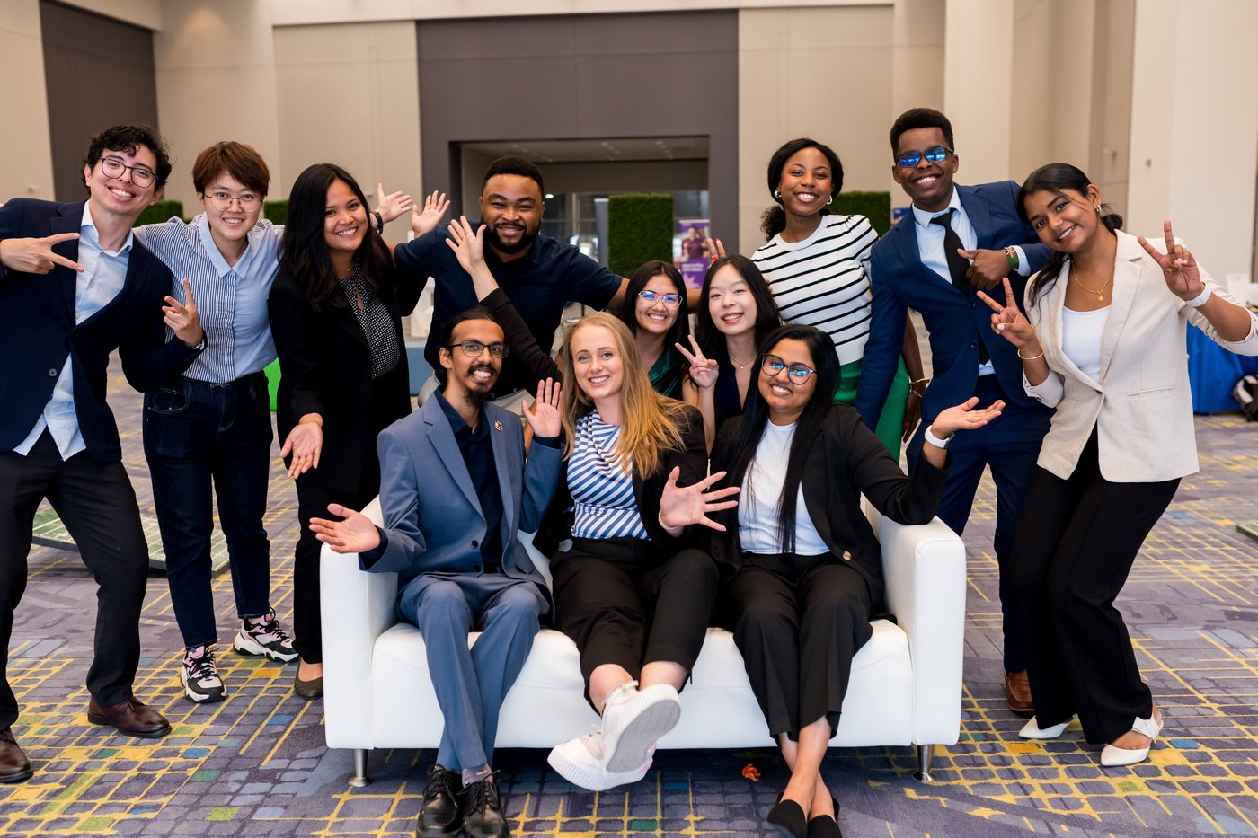 IFTSA members posing for a photo at IFT FIRST.