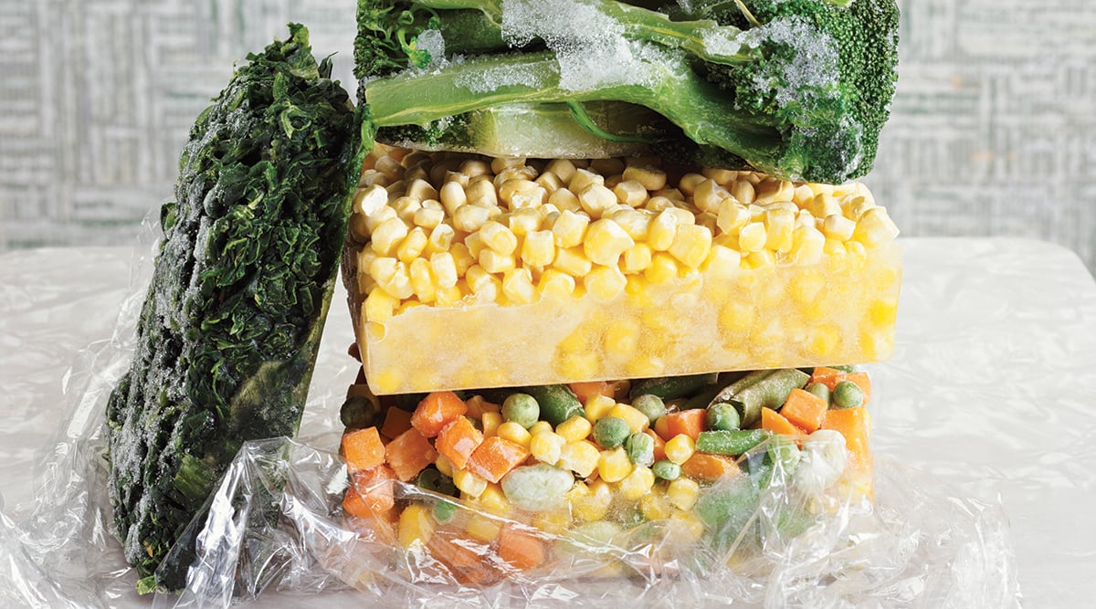 frozen vegetables